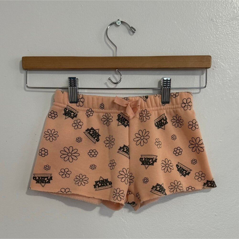Pink Floyd Pink Flower Shorts